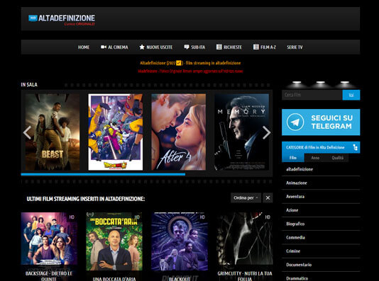 Altadefinizione: Un portale di streaming per gli amanti del cinema di qualità